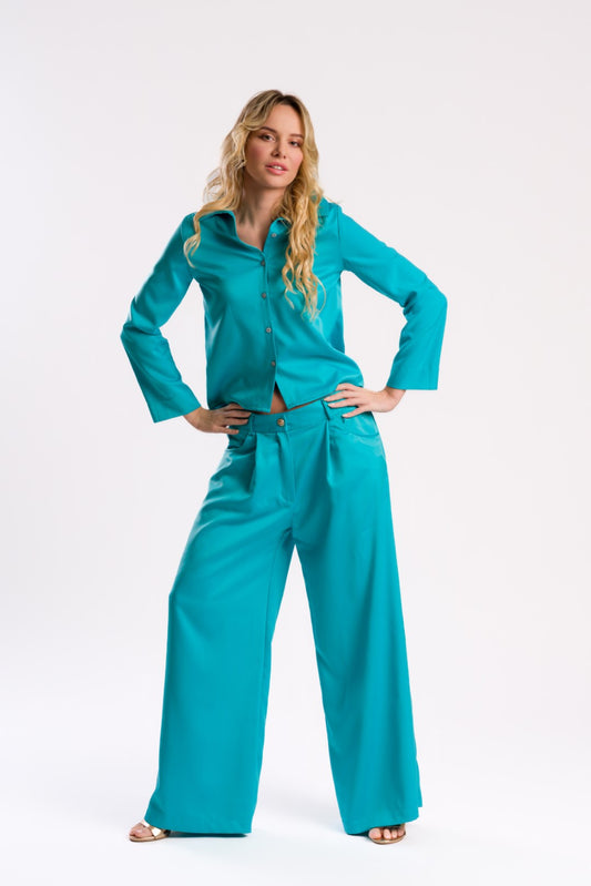 Aqua Bluie Relaxed Fit Hose