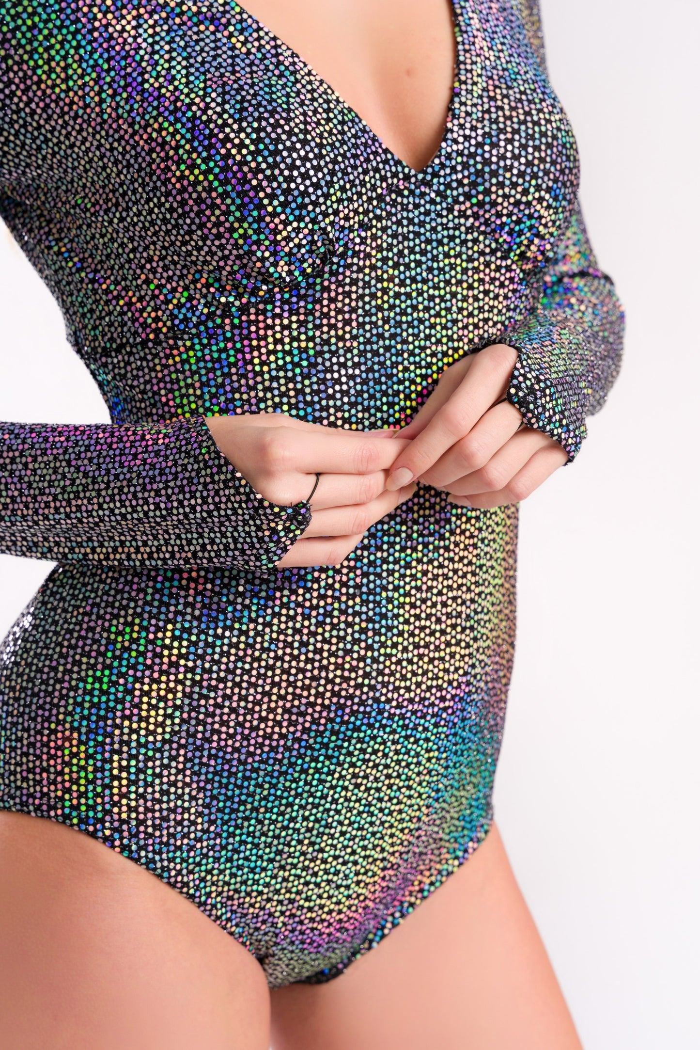 Glitter bodysuit